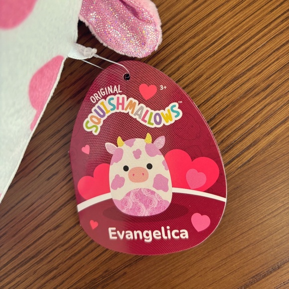 NWT Squishmallows 11" OG Evangelica the Cow US Exclusive - Picture 6 of 8